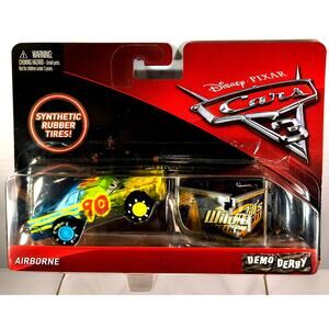 Mattel Disney Cars 3 Demo Derby AIRBORNE, New, See Pics/Description!